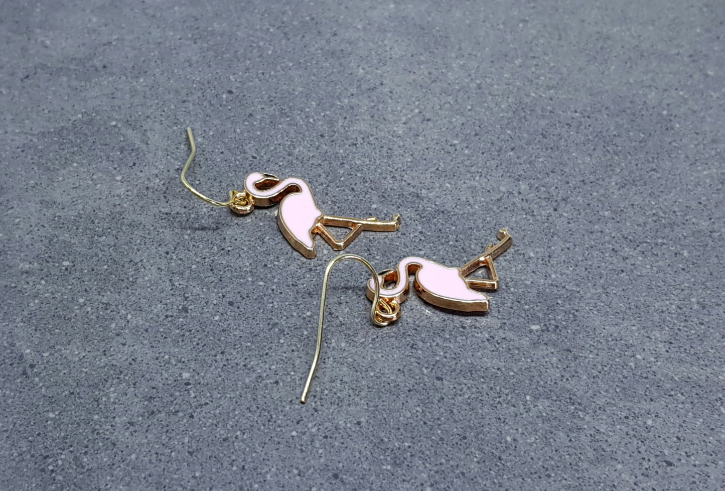 Rosa Flamingo Ohrringe