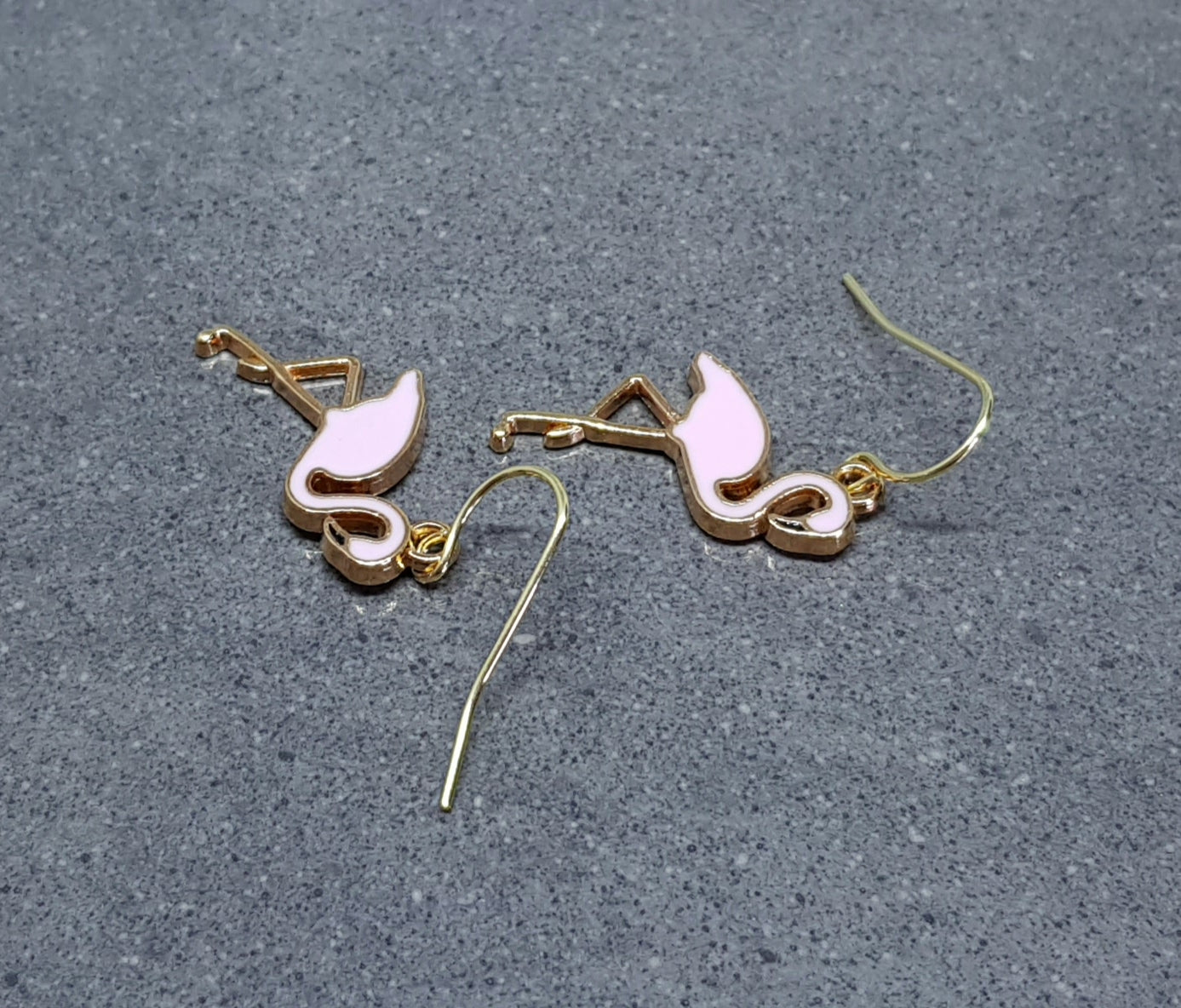 Rosa Flamingo Ohrringe
