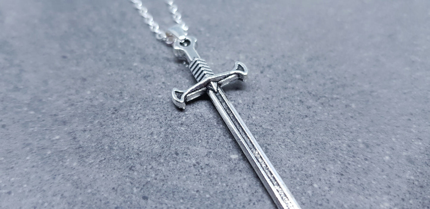 Sword Necklace, Miniature, Dagger Choker, Dagger Necklace, Sword Choker, Gothic Jewellery