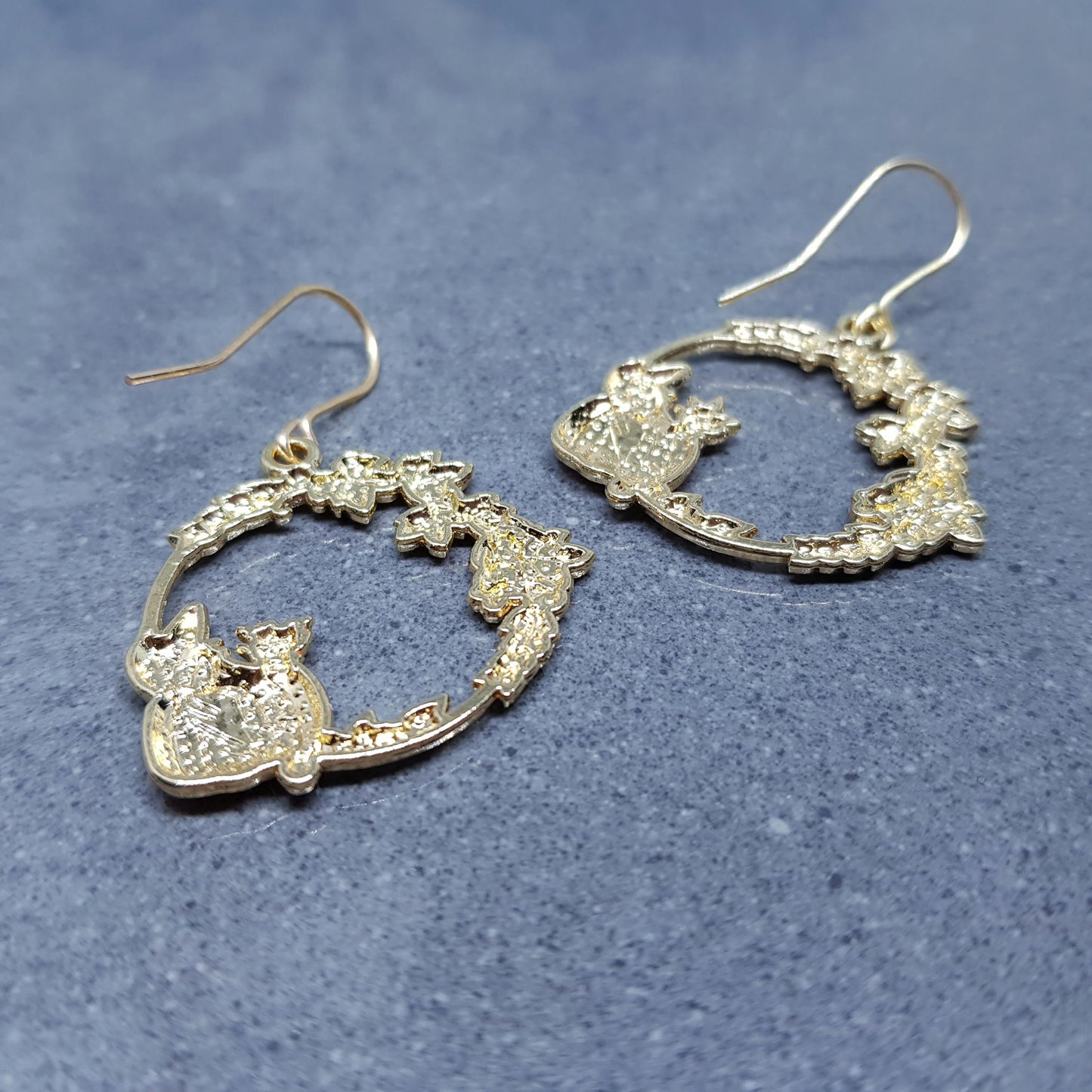 Pumpkin Hoop Earrings, Hypoallergenic Ear Wires, Jack O'lantern Earrings, Scary Pumpkin Jewelry, Autumn Earrings, Fall Halloween