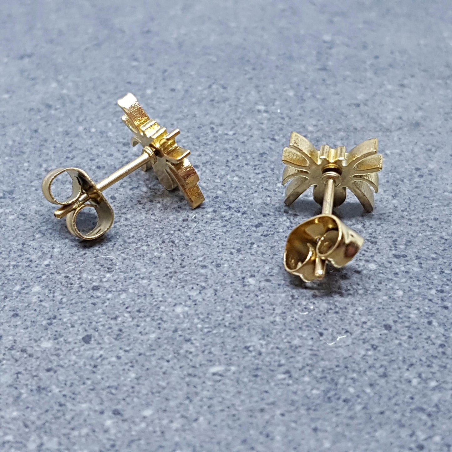 Spider Earrings, Stainless Steel Ear Studs, Hypoallergenic Earrings, Gold Spider Earrings, Halloween Earrings, Spooky Gifts