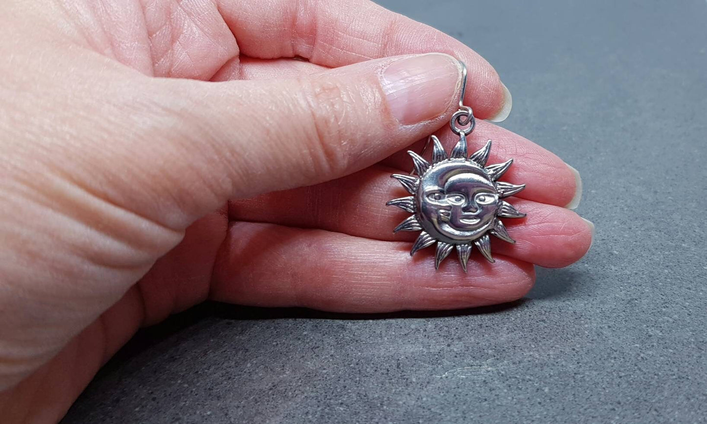 Sun and Moon Earrings