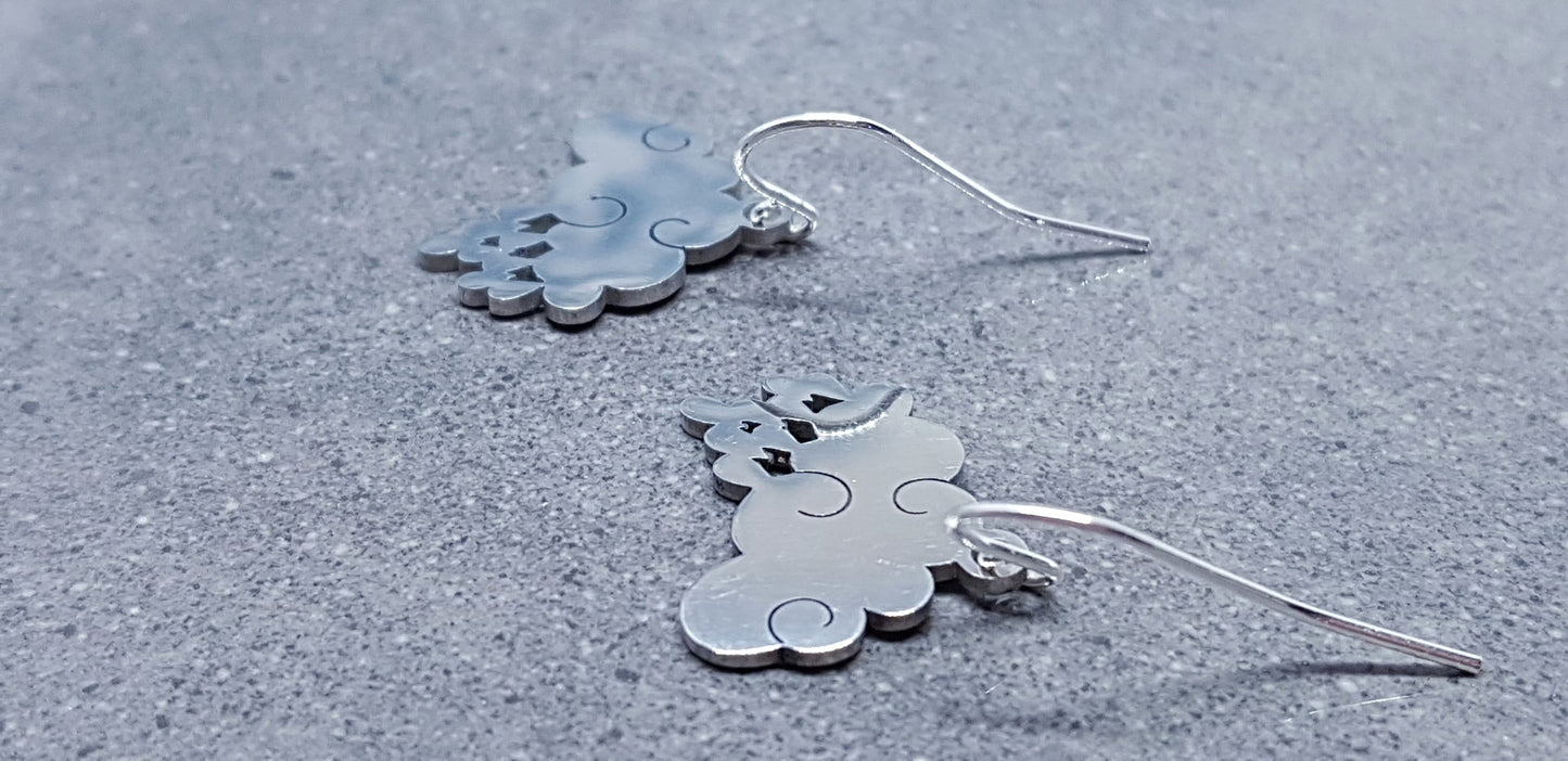 Rain Cloud Earrings