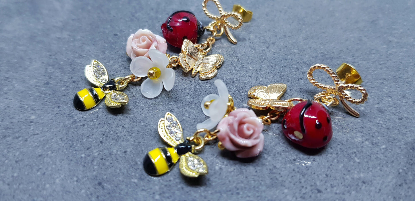 Ladybird Earrings