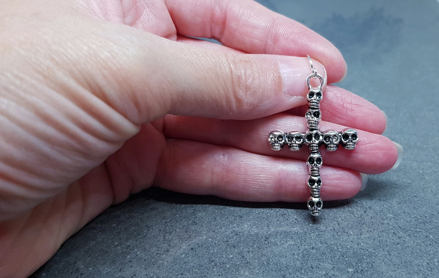 Skull Cross Earrings