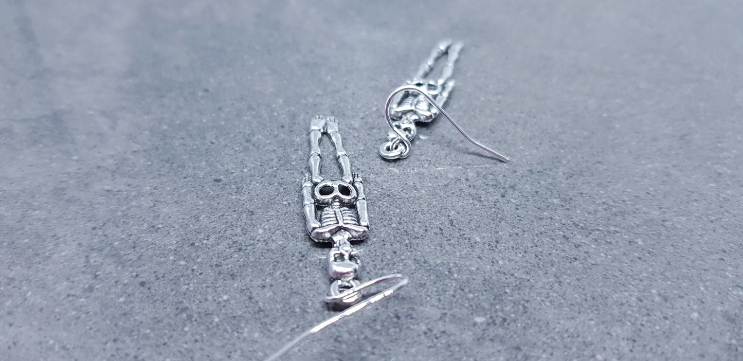 Skeleton Earrings