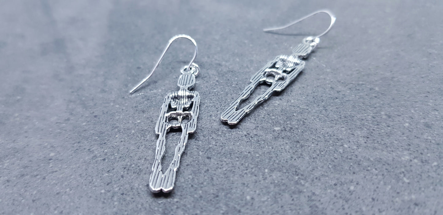 Skeleton Earrings