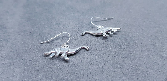 Diplodocus Dinosaur Earrings