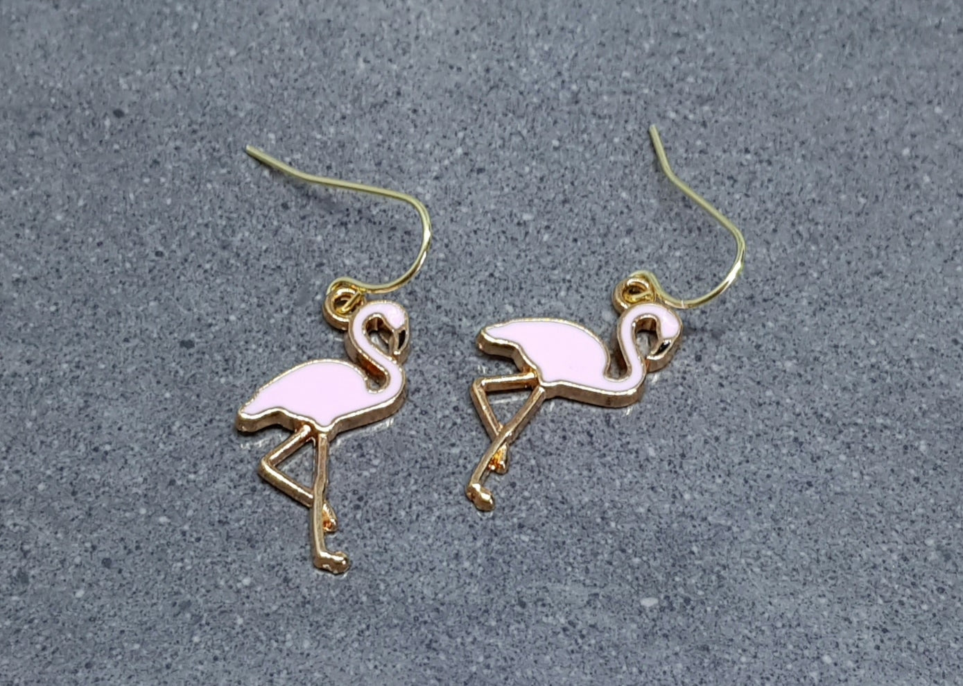 Pink Flamingo Earrings