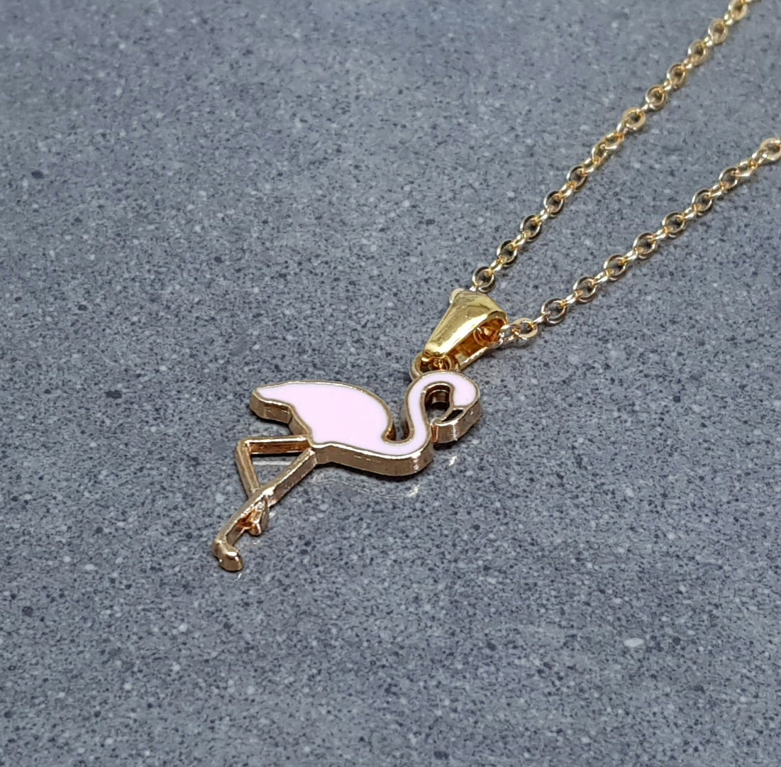 Pink Flamingo Choker/Necklace