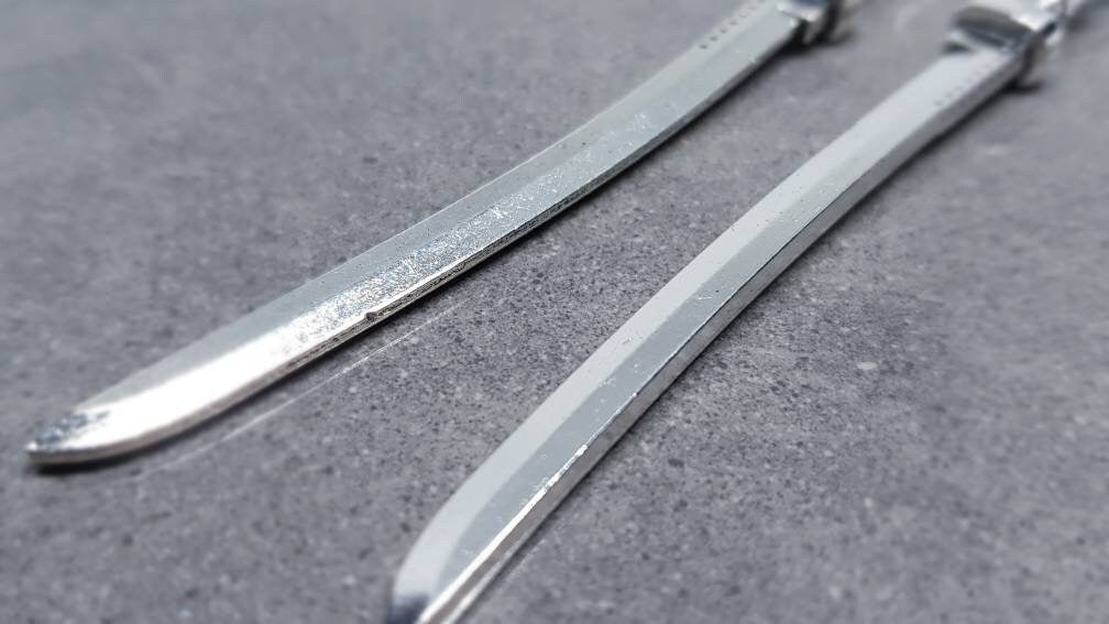 Dagger Earrings, Hypoallergenic Earrings, Sword Earrings, Katana Sword Earrings, Samurai Sword Earrings, Gothic Jewellery