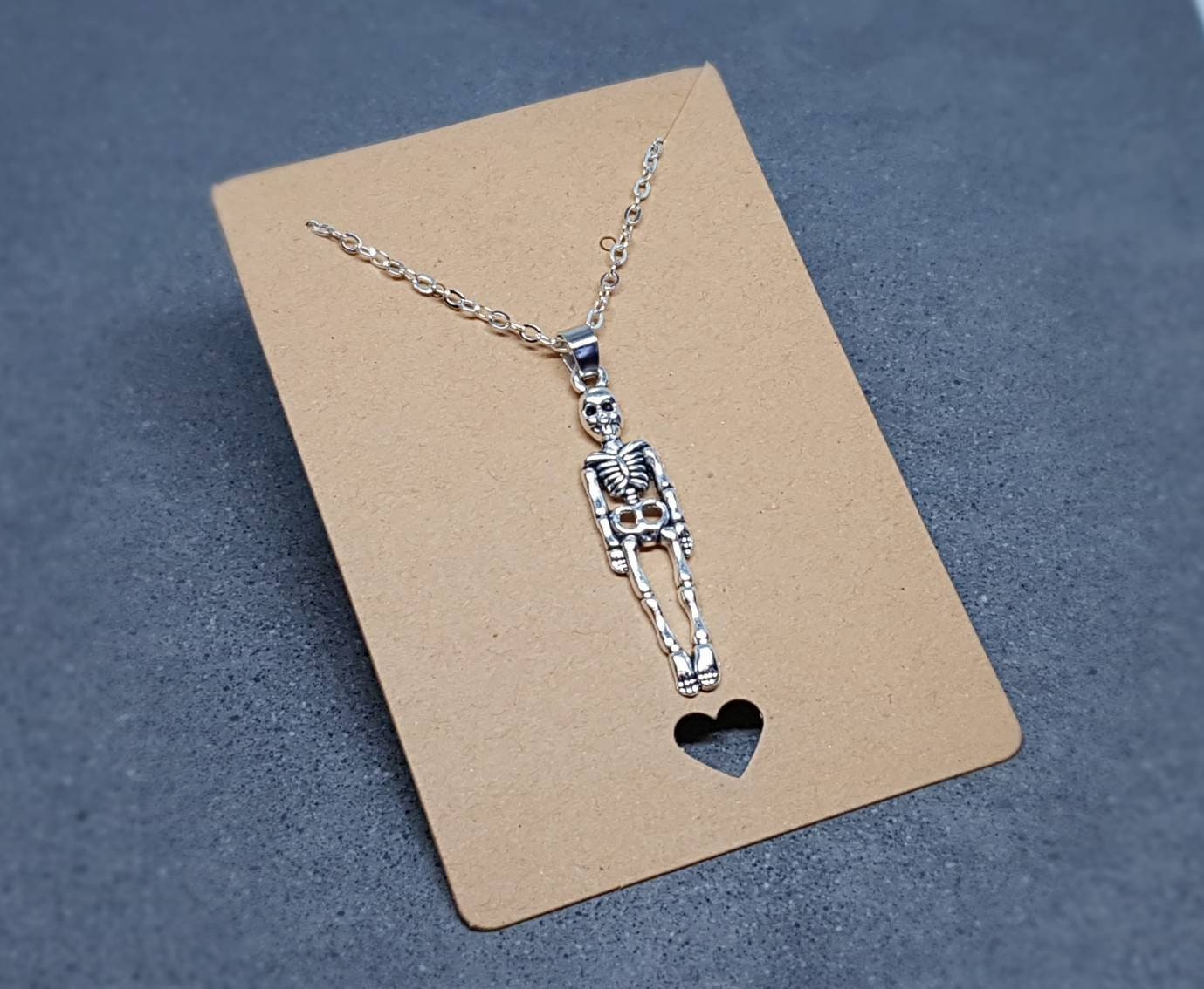 Skeleton Choker, skeleton Necklace, Skull Necklace, Gothic Jewellery