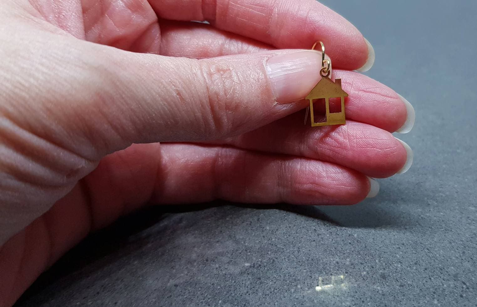 House Earrings, Hypoallergenic Ear Wires, Family Home Earrings, New Home Gifts, Gold Stainless Steel Earrings, Gift for her