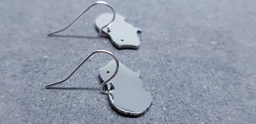 Guinea Pig Earrings, Hypoallergenic Ear Wires, 925 Sterling Silver Hooks, Silver Plated Hooks, Stainless Steel