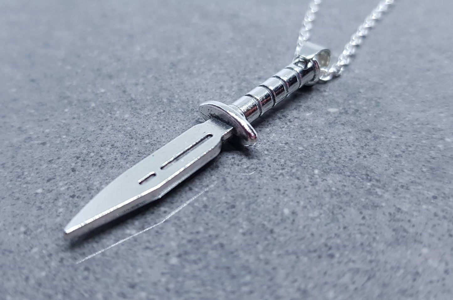Dagger Chokers, Sword Choker, Silver Dagger Necklace, Gothic Jewellery, UK