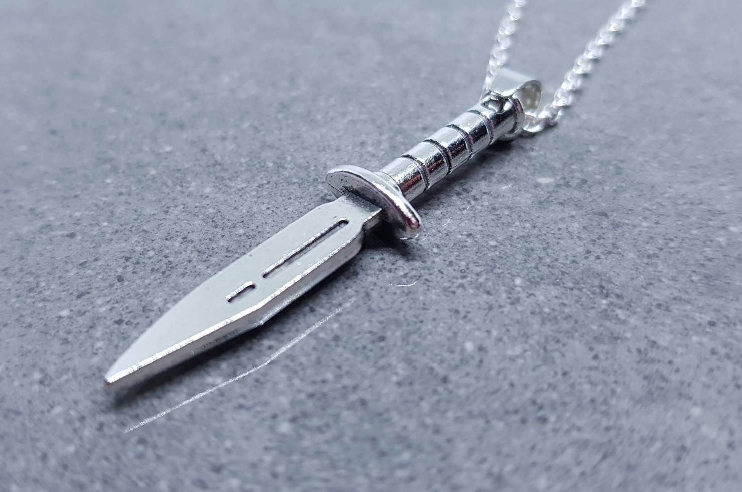 Dagger Chokers, Sword Choker, Silver Dagger Necklace, Gothic Jewellery, UK