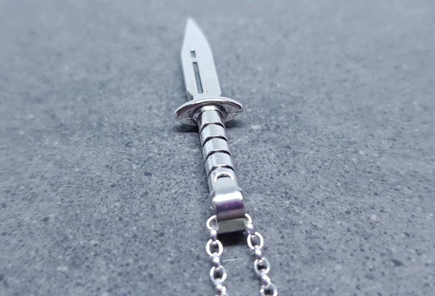 Dagger Chokers, Sword Choker, Silver Dagger Necklace, Gothic Jewellery, UK