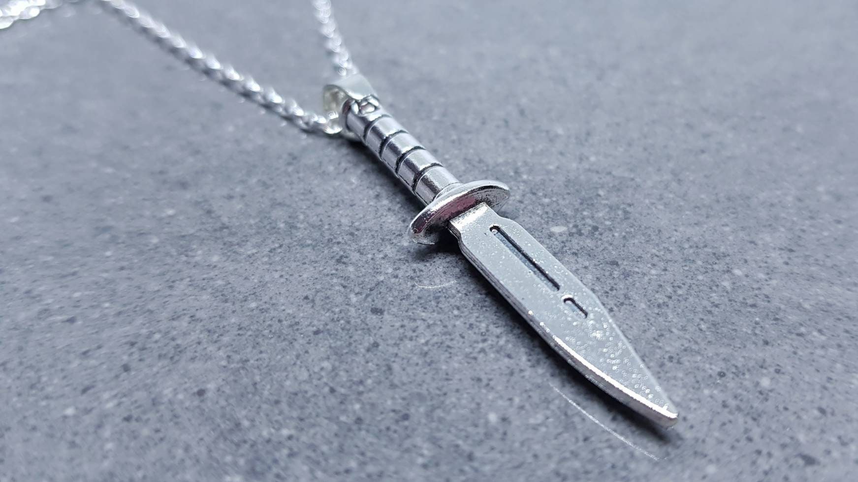 Dagger Chokers, Sword Choker, Silver Dagger Necklace, Gothic Jewellery, UK