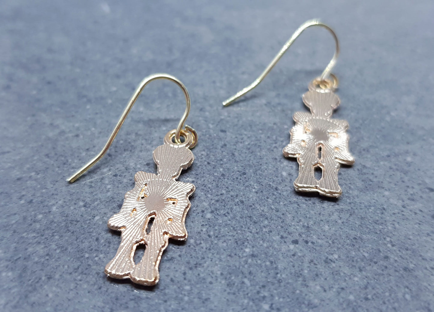 Skeleton Earrings, Hypoallergenic Ear Wires, 925 Sterling Silver Ear Wires, Gothic Jewellery, Halloween, Trick or Treat