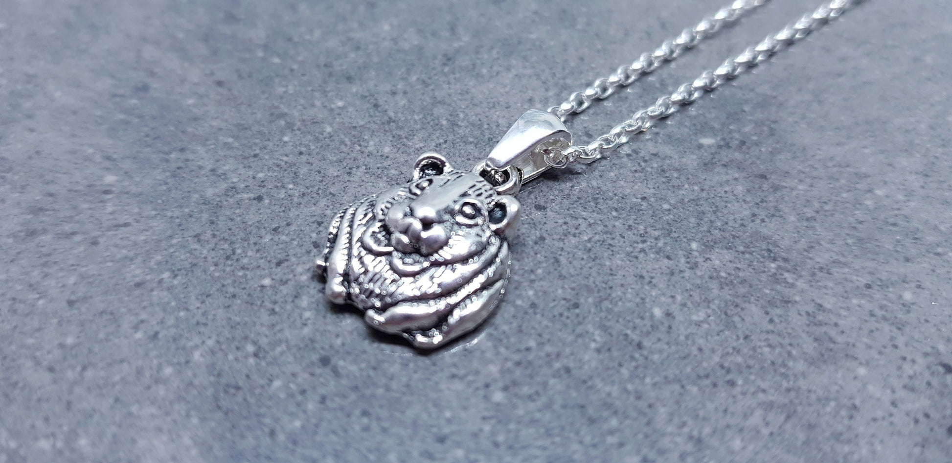 Guinea Pig Necklace, Guinea Pig Choker, Gift For Guinea Pig Owner, Pet Loss, Guinea Pig Jewellery
