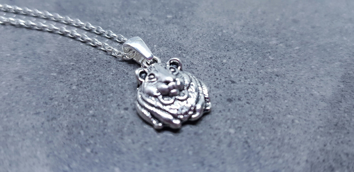 Guinea Pig Necklace, Guinea Pig Choker, Gift For Guinea Pig Owner, Pet Loss, Guinea Pig Jewellery