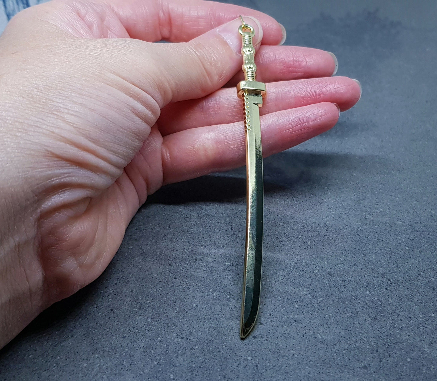 Dagger Earrings, Hypoallergenic Earrings, Sword Earrings, Large Katana Sword Earrings, Samurai Sword Earrings, Gothic Jewellery