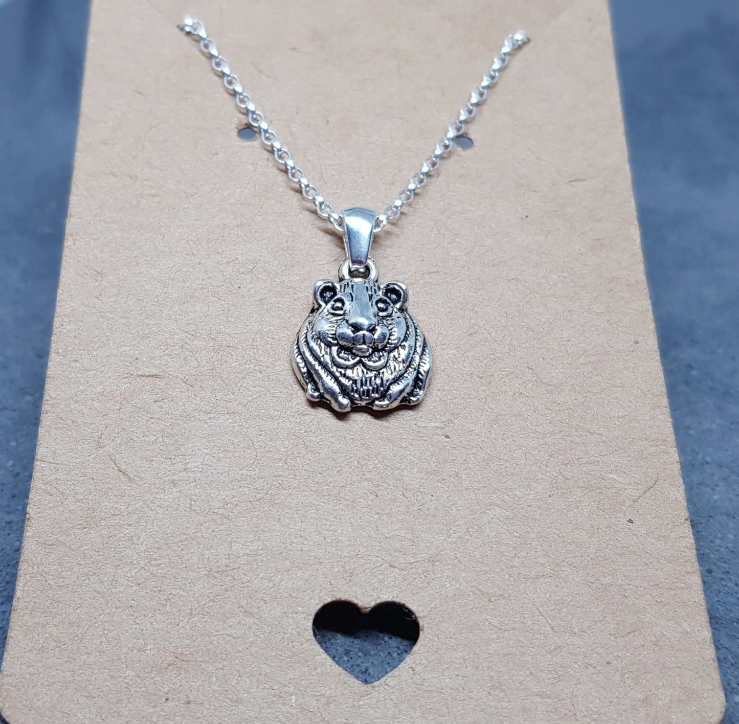 Guinea Pig Necklace, Guinea Pig Choker, Gift For Guinea Pig Owner, Pet Loss, Guinea Pig Jewellery