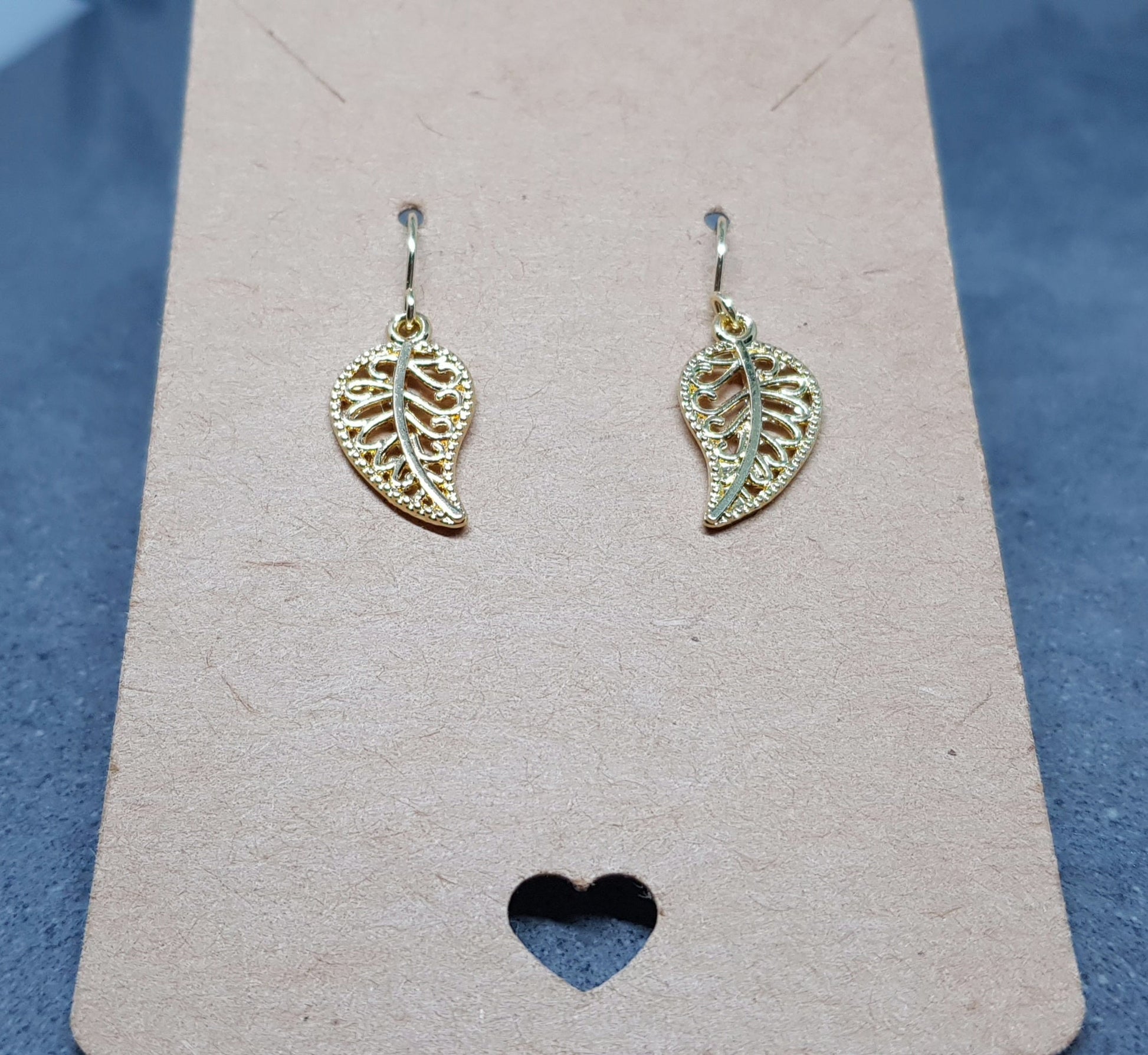 Leaf Earrings, Hypoallergenic Ear Wires, Gold Leaf Earrings, Tree Earrings, Leaf Earrings, Sterling Silver Ear Wires, Gift for her