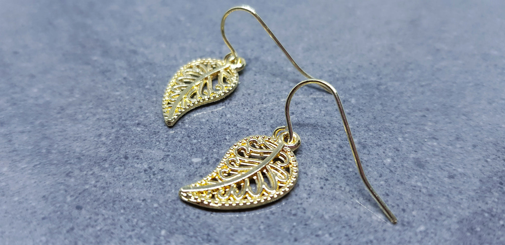 Leaf Earrings, Hypoallergenic Ear Wires, Gold Leaf Earrings, Tree Earrings, Leaf Earrings, Sterling Silver Ear Wires, Gift for her