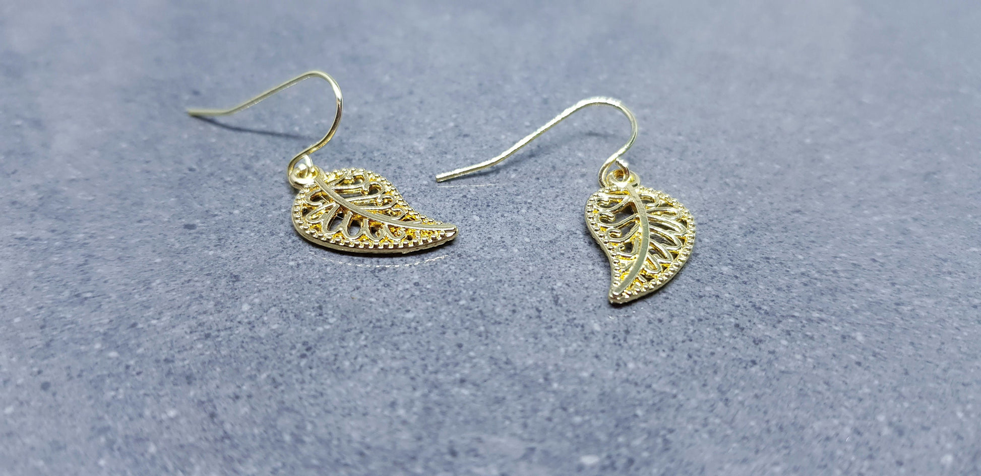 Leaf Earrings, Hypoallergenic Ear Wires, Gold Leaf Earrings, Tree Earrings, Leaf Earrings, Sterling Silver Ear Wires, Gift for her