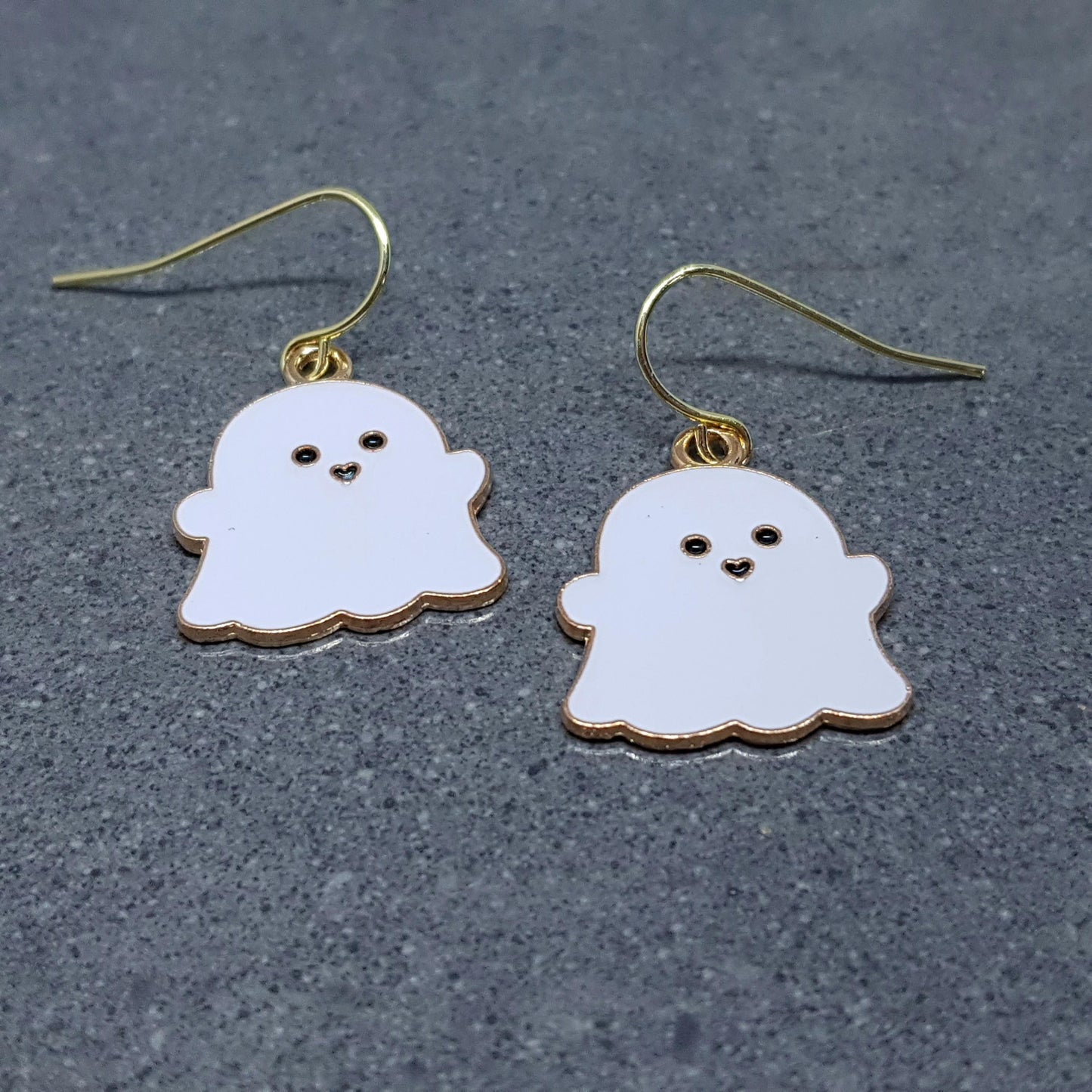 Ghost Earrings, Hypoallergenic Ear Wires, Autumn Fall Earrings, Halloween Earrings, Halloween Party, Hallows Eve, Sheet Ghost, Cute Ghost