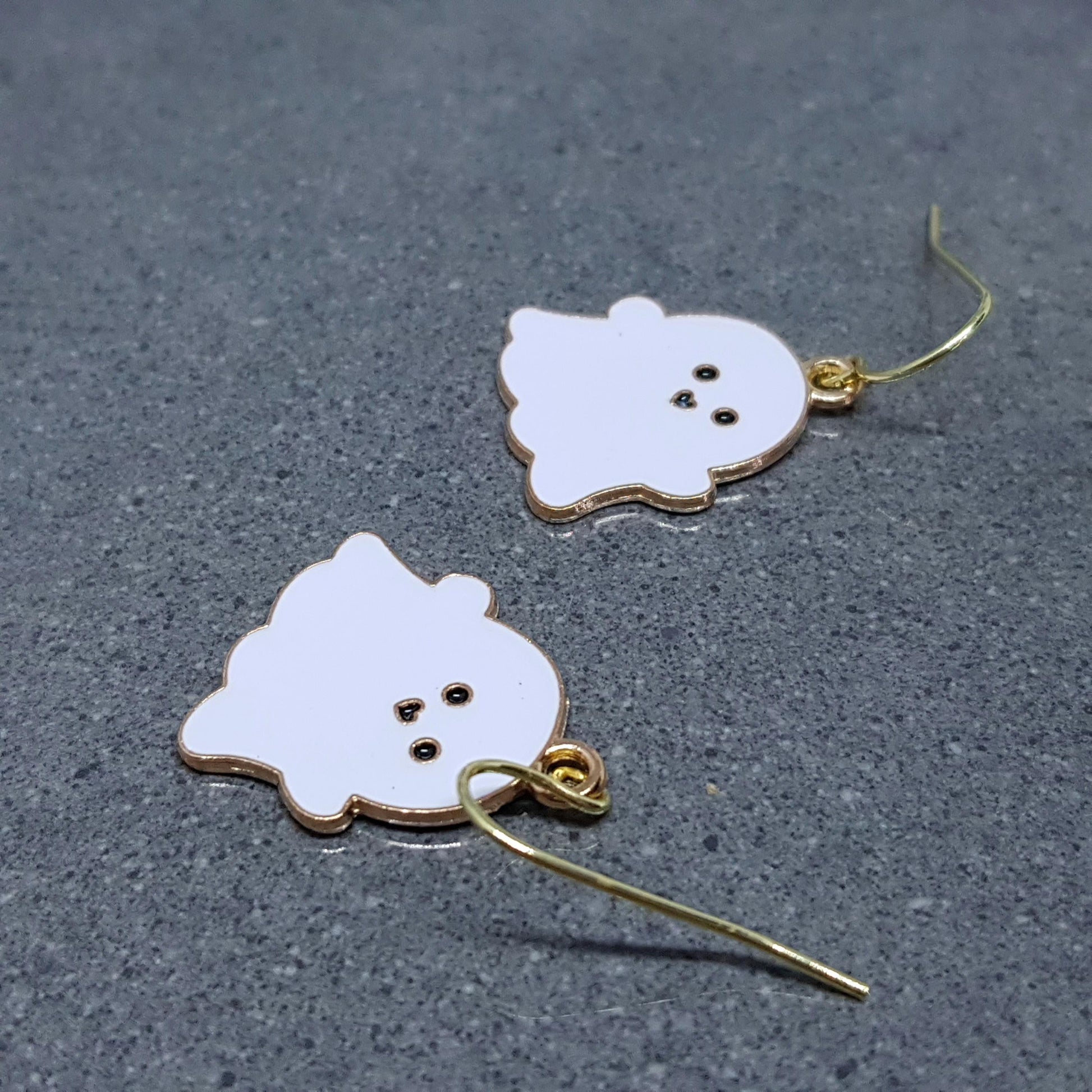 Ghost Earrings, Hypoallergenic Ear Wires, Autumn Fall Earrings, Halloween Earrings, Halloween Party, Hallows Eve, Sheet Ghost, Cute Ghost