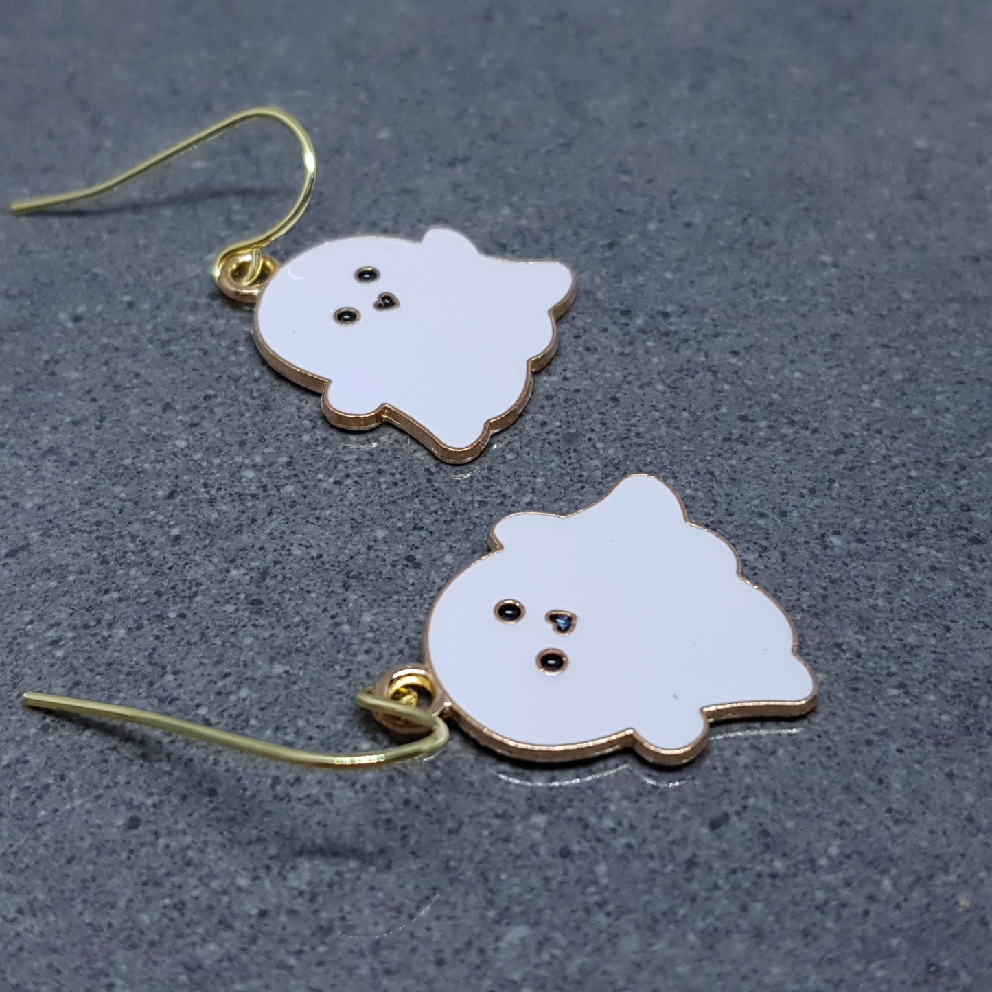 Ghost Earrings, Hypoallergenic Ear Wires, Autumn Fall Earrings, Halloween Earrings, Halloween Party, Hallows Eve, Sheet Ghost, Cute Ghost