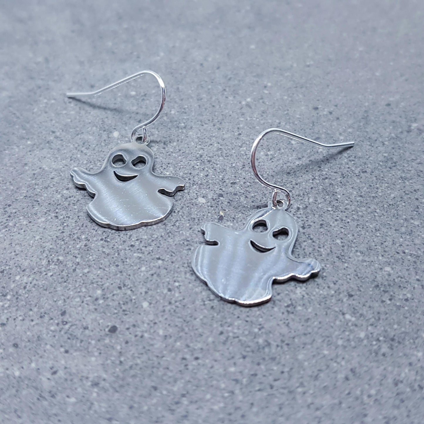 Ghost Earrings, Choice of Ear Wires, Autumn Fall Earrings, Halloween Earrings, Halloween Party, Hallows Eve, Sheet Ghost, Stainless Steel