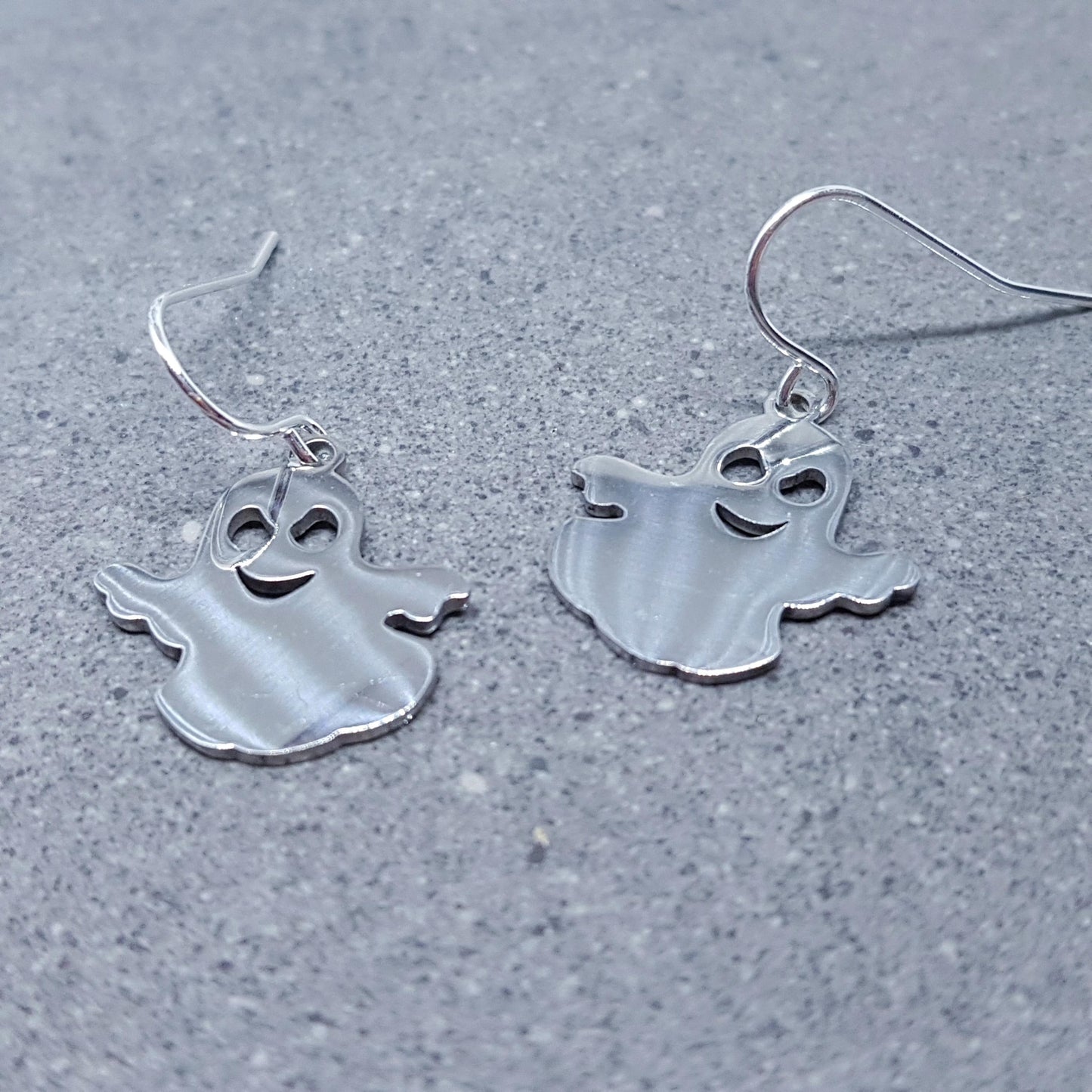 Ghost Earrings, Choice of Ear Wires, Autumn Fall Earrings, Halloween Earrings, Halloween Party, Hallows Eve, Sheet Ghost, Stainless Steel