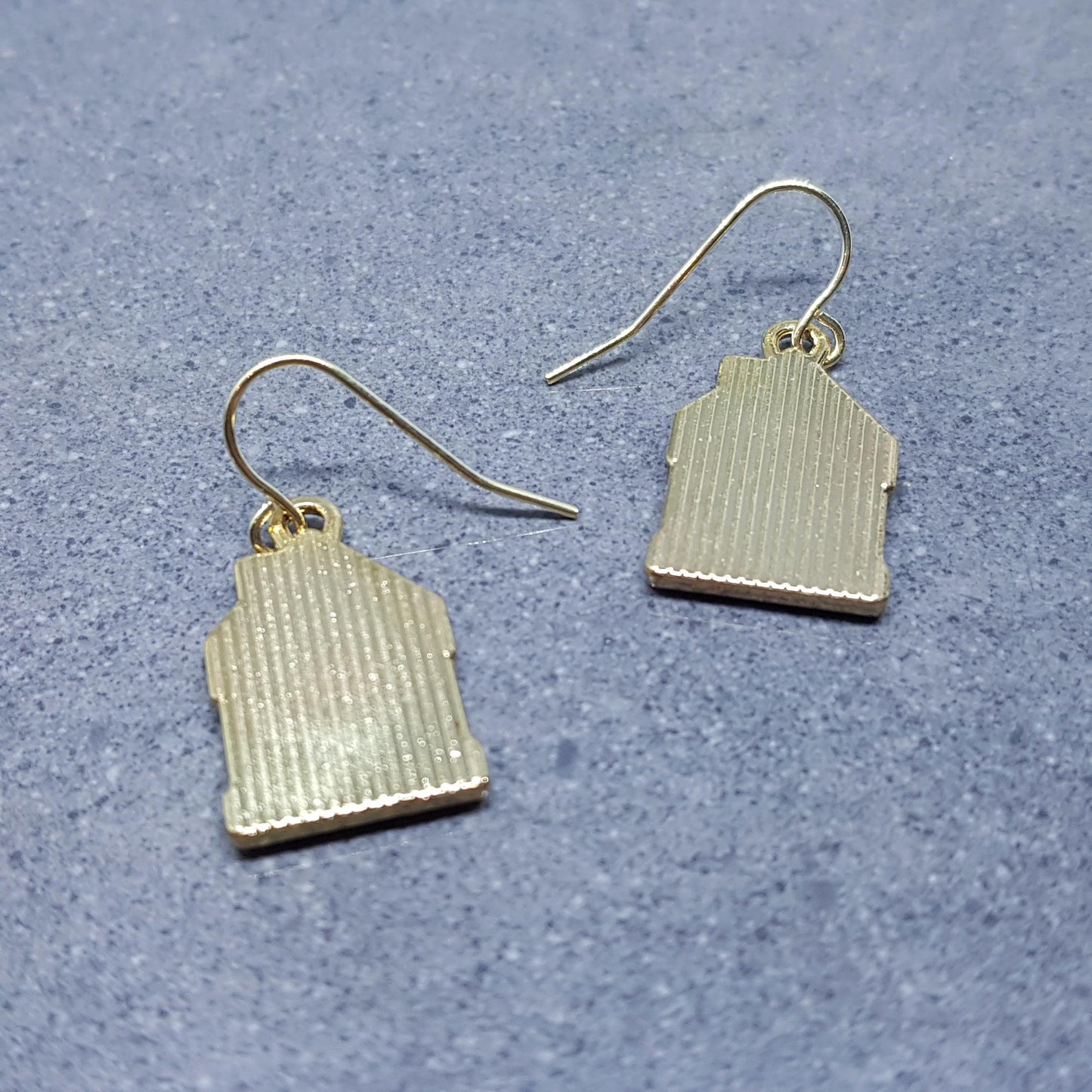 Cupcake Shop Earrings, Choice of Ear Wires, Cake Earrings, Cake Shop Gifts, Cupcake Tea Room, Gold Pated Jewellery, Cupcakes, Gift for her