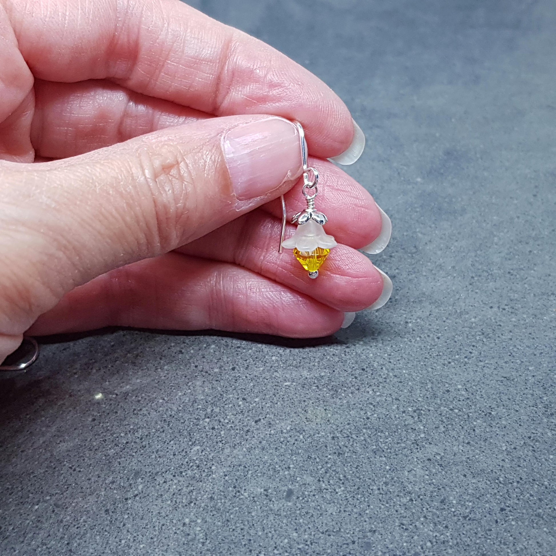Family Birthstone Flower Earrings, Choice of Ear Wires, Personalised Jewelry, Special Occasion, Multi Birth Month, PRIMERO Crystals®