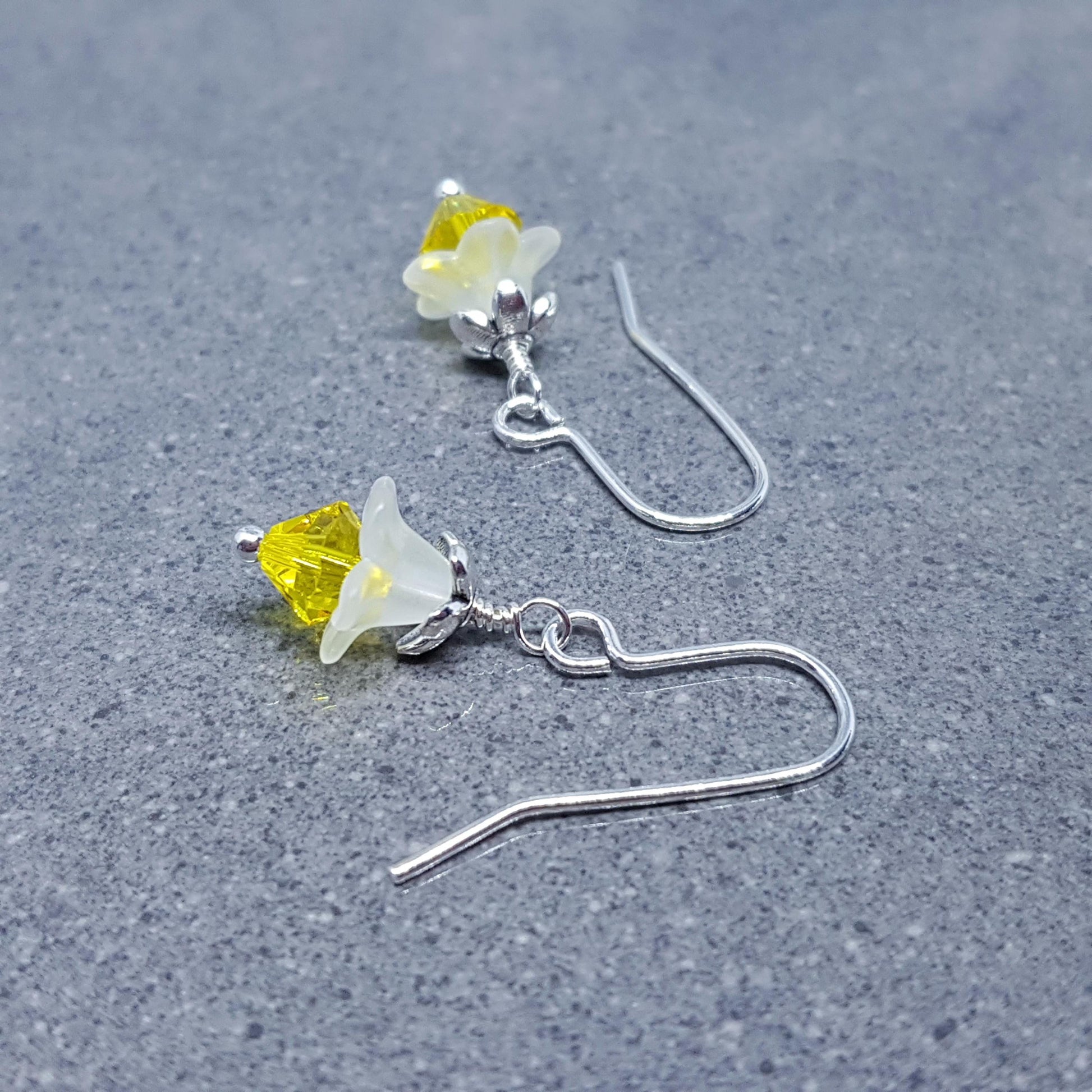 Family Birthstone Flower Earrings, Choice of Ear Wires, Personalised Jewelry, Special Occasion, Multi Birth Month, PRIMERO Crystals®