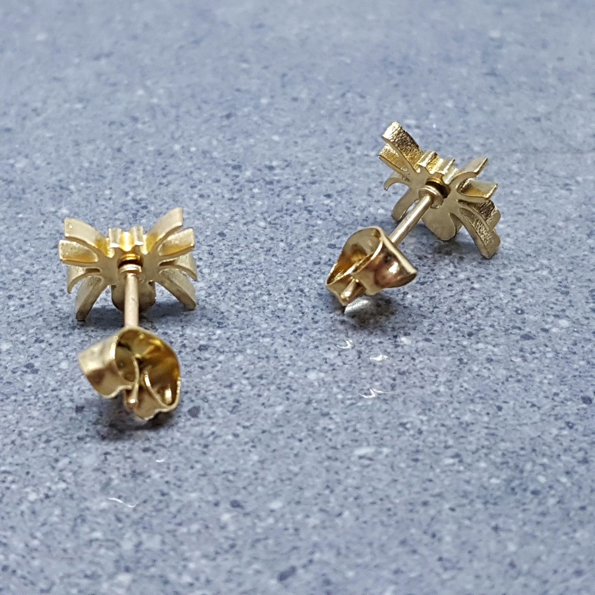 Spider Earrings, Stainless Steel Ear Studs, Hypoallergenic Earrings, Gold Spider Earrings, Halloween Earrings, Spooky Gifts