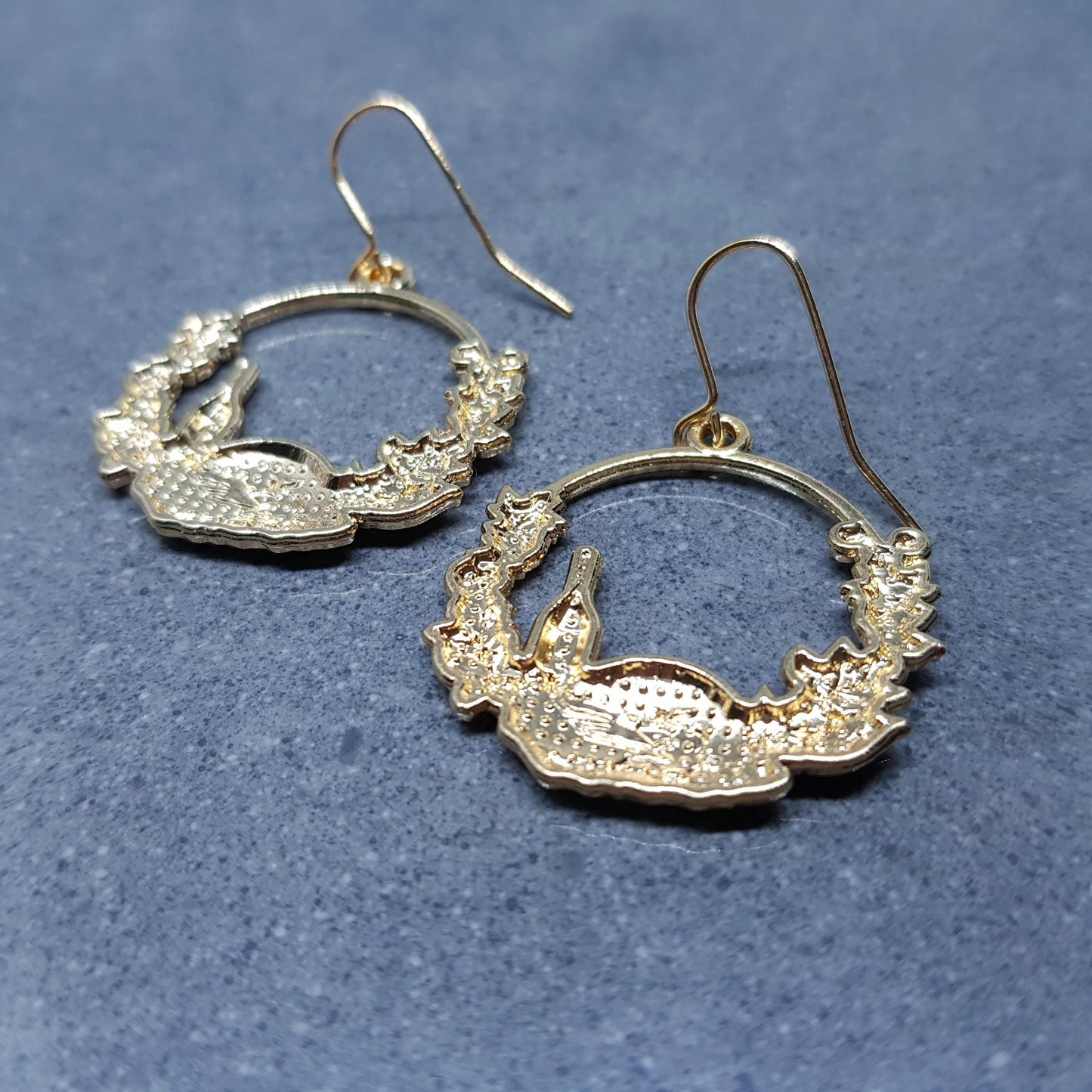 Christmas Dinner Earrings with a choice of Ear Wires, Thanksgiving Turkey