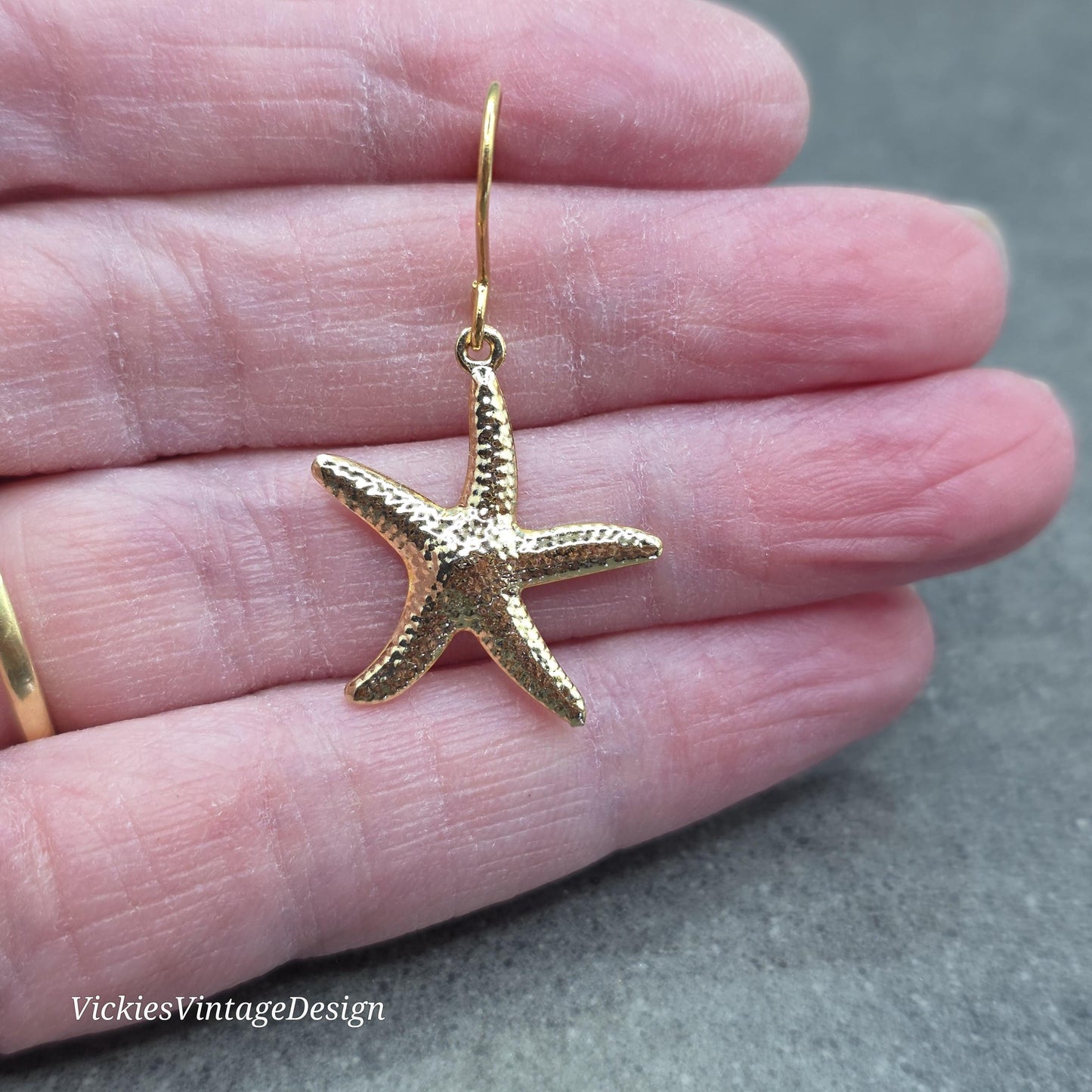 Shell Earrings with a choice of Ear Wires Ear, Stainless Steel 18k Gold Plated