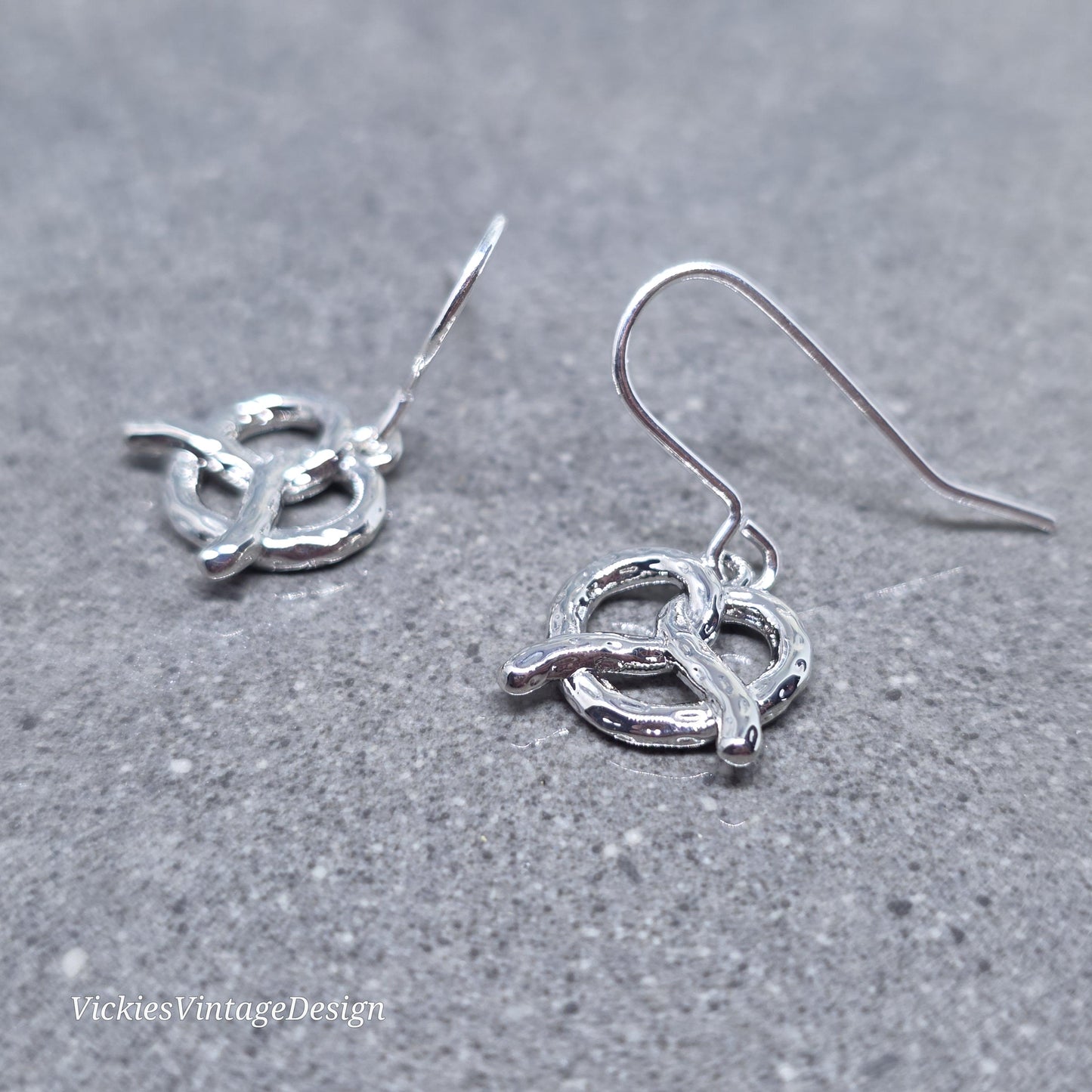 Pretzel Earrings with a Choice of Ear Wires
