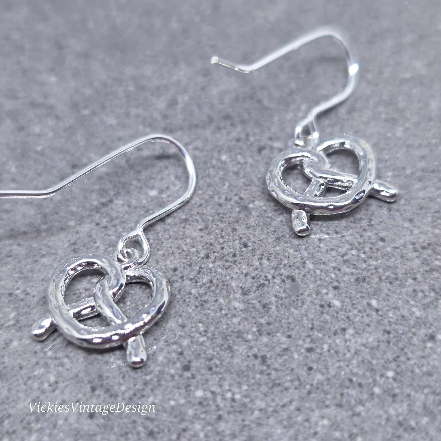 Pretzel Earrings with a Choice of Ear Wires