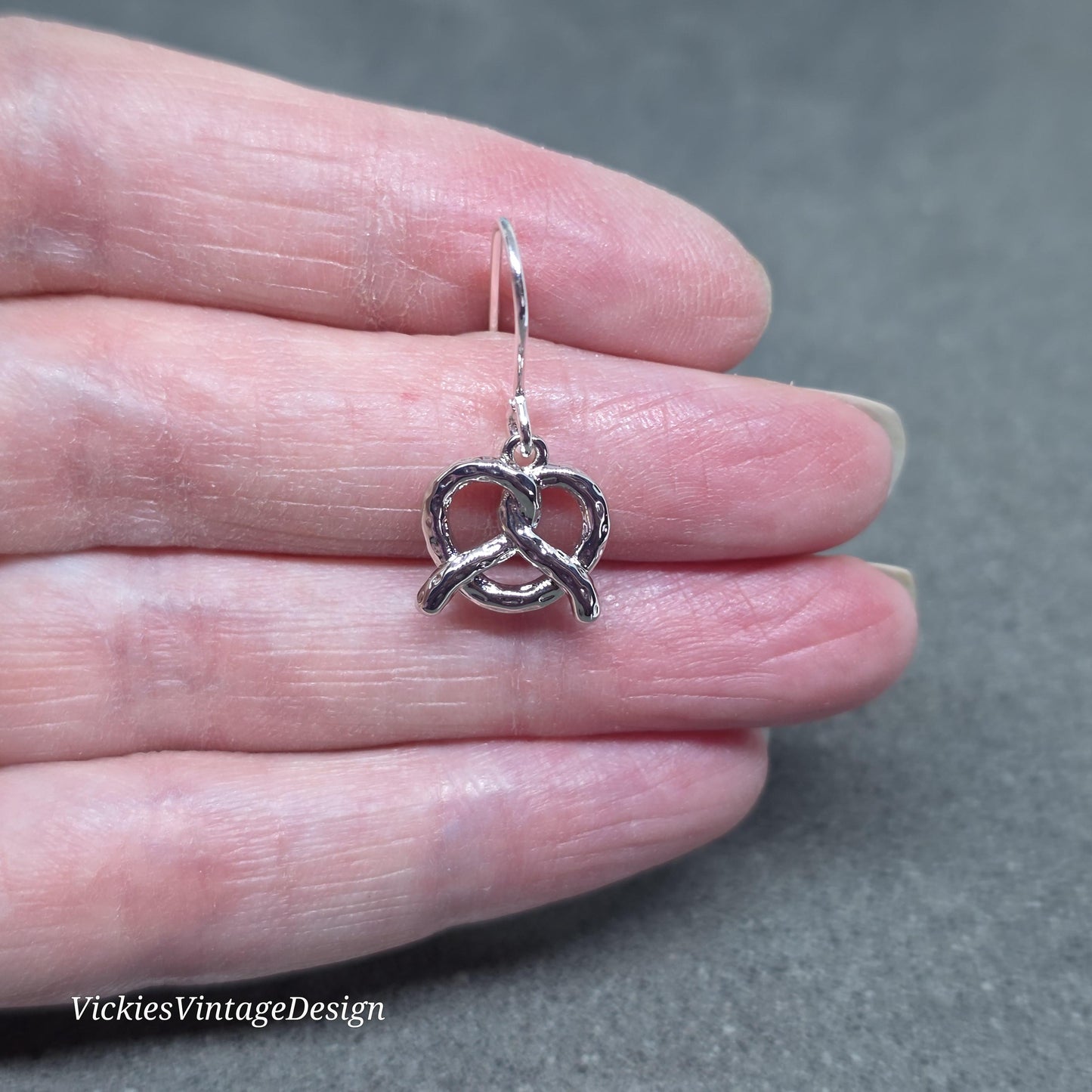Pretzel Earrings with a Choice of Ear Wires