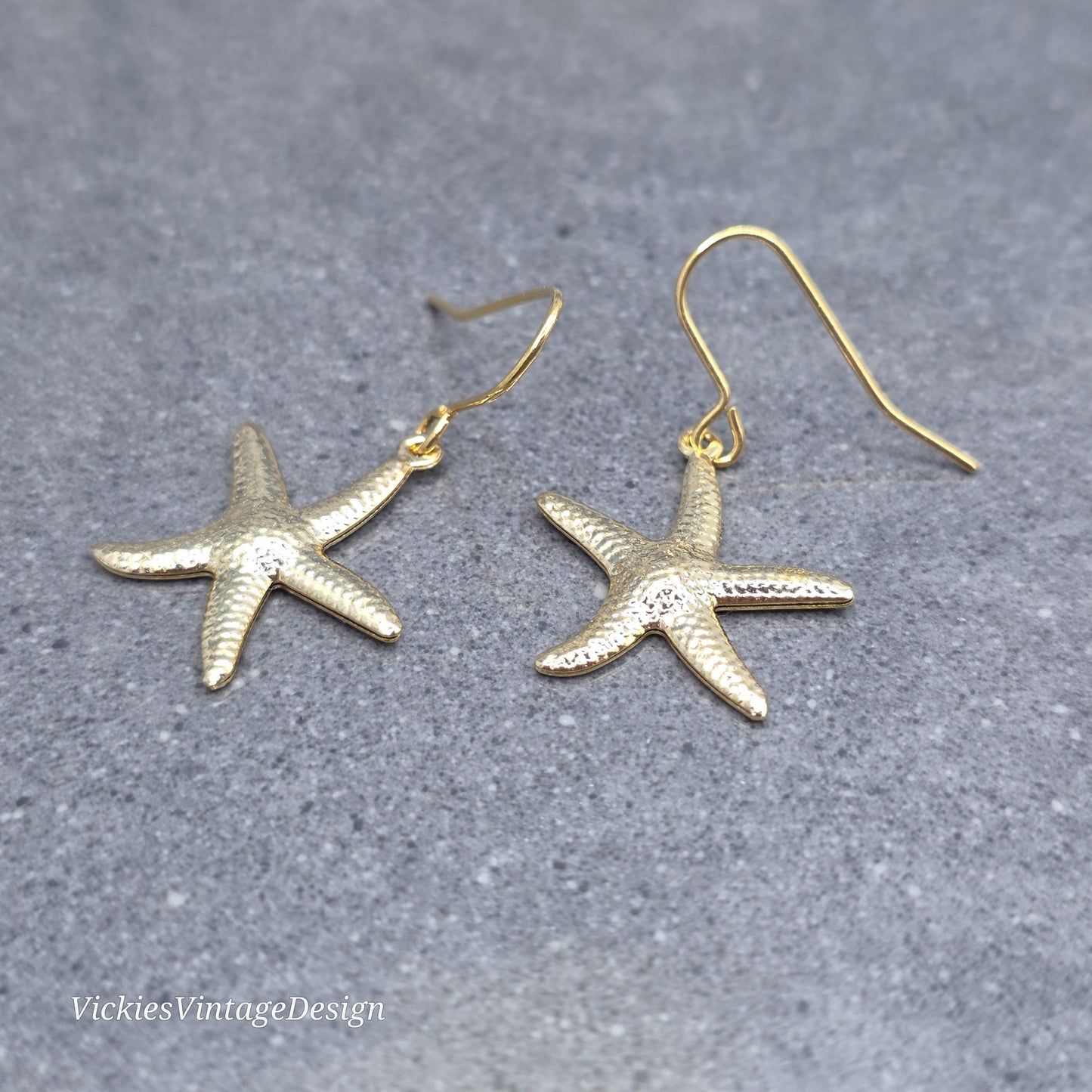 Shell Earrings with a choice of Ear Wires Ear, Stainless Steel 18k Gold Plated