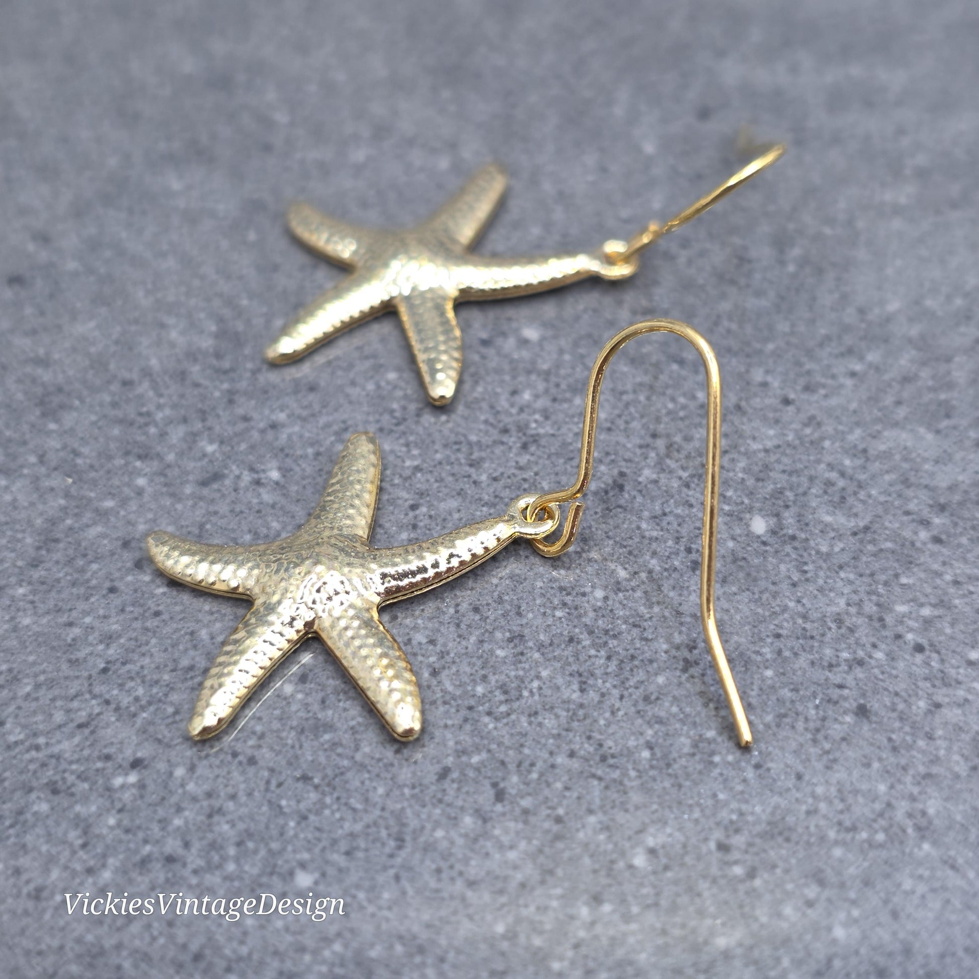 Shell Earrings with a choice of Ear Wires Ear, Stainless Steel 18k Gold Plated