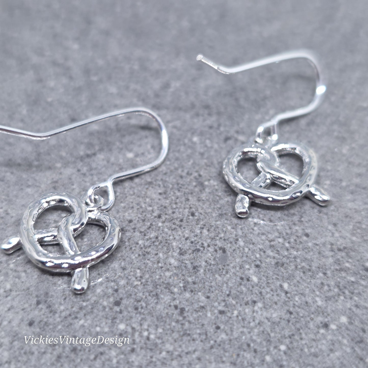 Pretzel Earrings with a Choice of Ear Wires