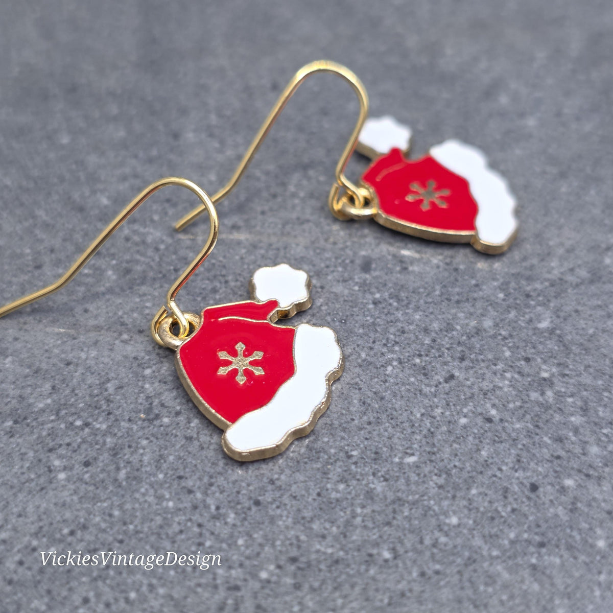 Santa Hat Earrings