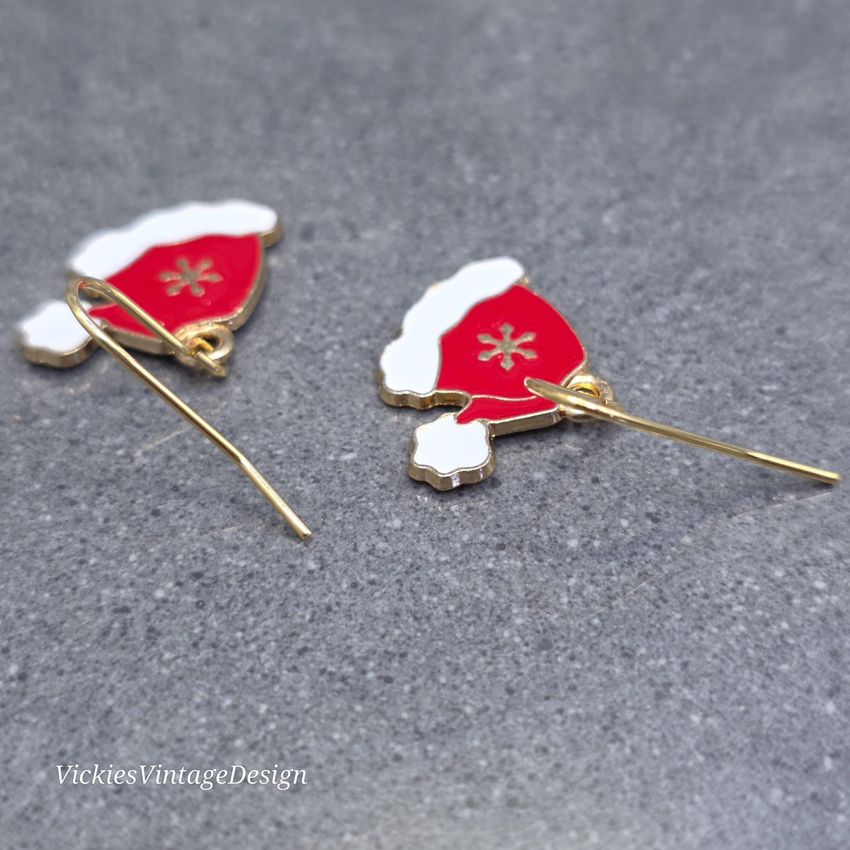 Santa Hat Earrings