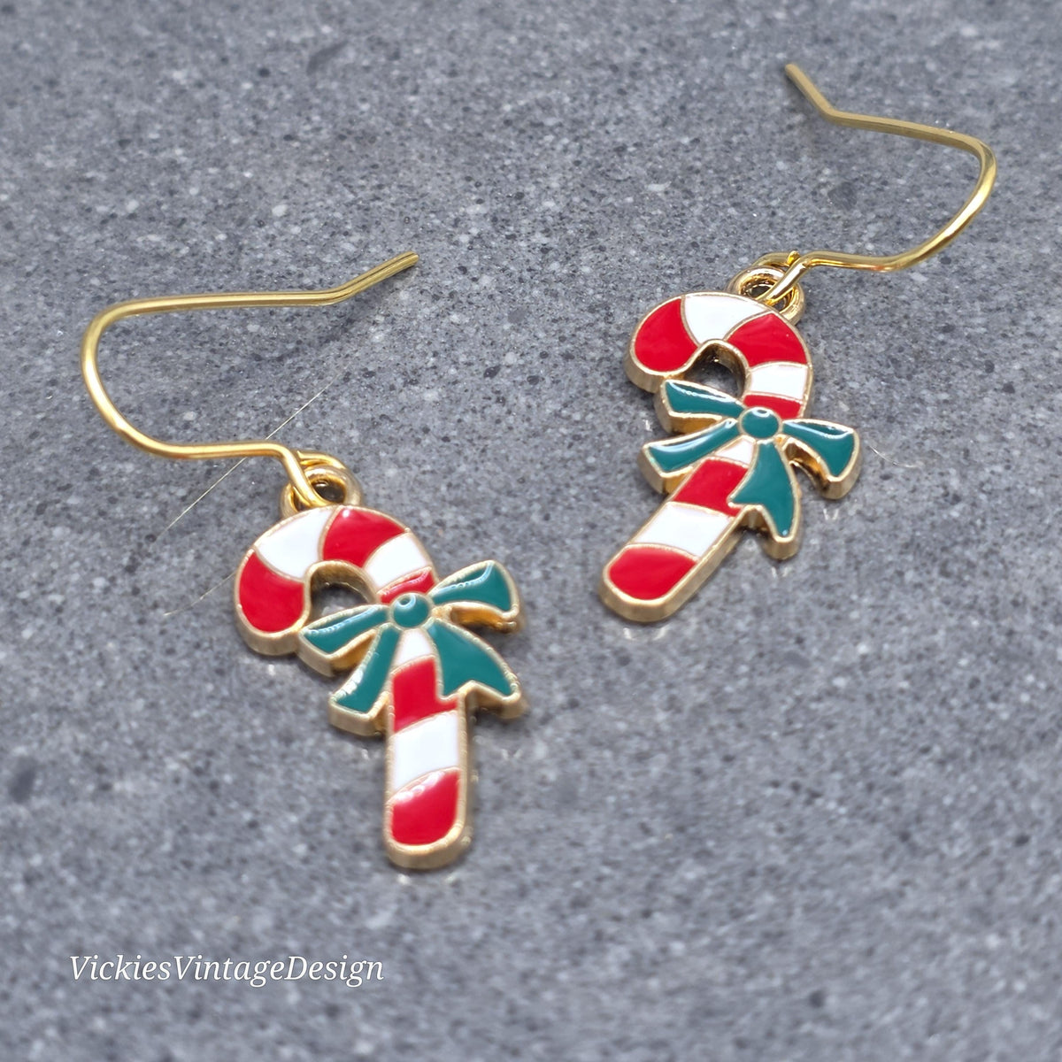 Candy Cane Earrings